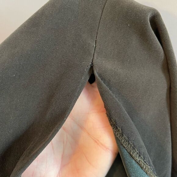 VTG Eleven USA Faux Suede Color Block Sleeveless Dress | SZ S - Picture 5 of 15